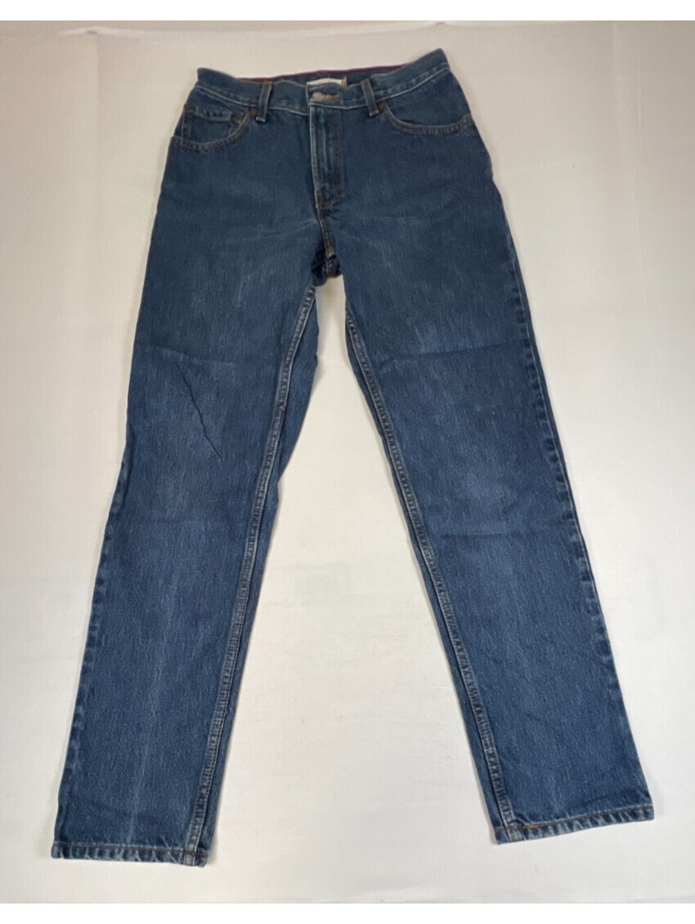 Levi's Women 8 L 550 Relaxed Tapered Blue Denim Jeans Pants